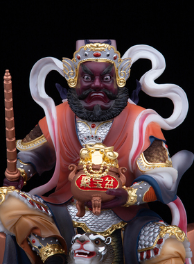 汉白玉招财家用武财神赵公明神像