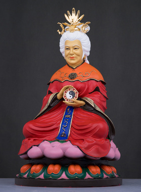 铜祝福家用无生老母神像