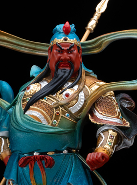 五路财神像家用供奉东南西北文武财神比干关羽赵公明招财店铺摆件