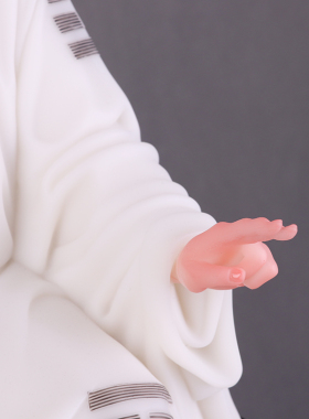 居家保平安汉白玉太上老君