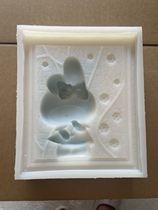 Net Red Burst Swing Stall Thever Stereomorphic Relief Painting Pure Silica Gel Mold Finished Product Size 25 * 30 Mass From Superior