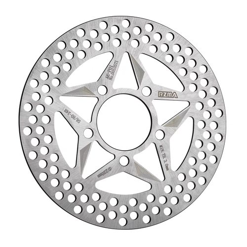 瑞祖玛220/245一体碟刹盘五孔适用极核AE4 AE8前刹车盘对四卡钳 - 图3