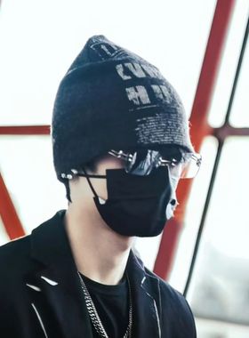 张峻豪同款眼镜夏季新款Y2K金属无框墨镜男女高级感时尚太阳眼镜