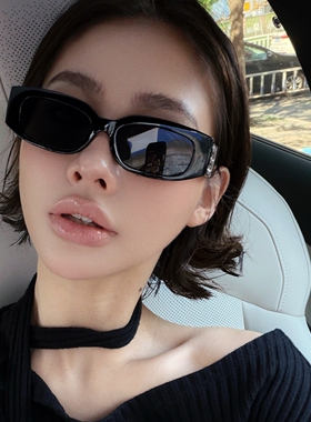 2025新款转运珠镜腿个性墨镜男女遮阳防晒太阳眼镜方圆长脸显瘦潮