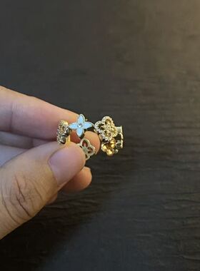 中古vintage幸运戒指轻奢