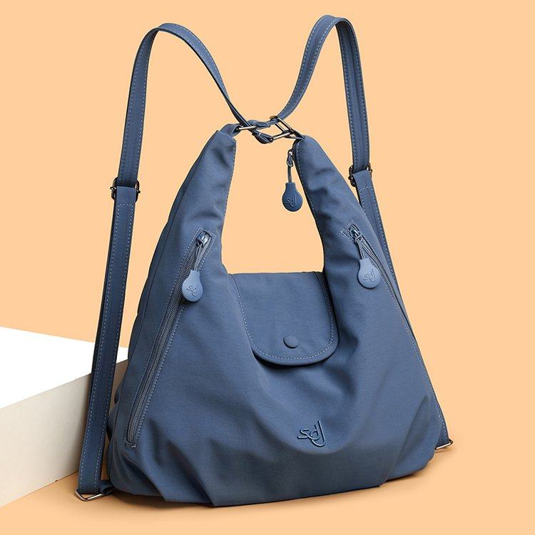 女士新款多功能单肩斜挎包简约休闲双肩包包轻便百搭防水包包时尚,淘宝优惠券,粉丝福利购,淘宝优惠卷