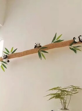 空调管子遮丑卧室美化客厅吊顶麻绳包水管暖气管道燃气管遮装饰