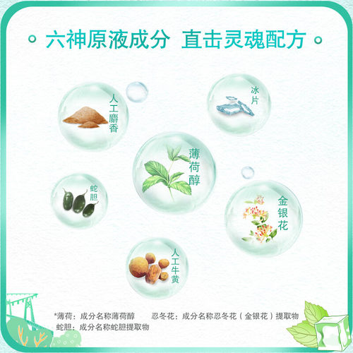 六神花露水经典老式玻璃小瓶装95ml军训清凉爽身舒缓正品整箱批发 - 图3