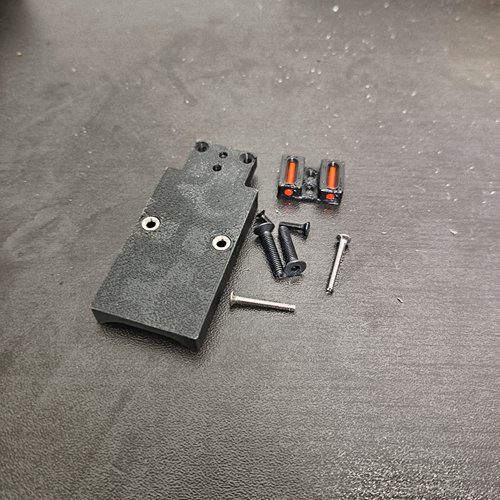 DX2011红点转接rmr底板打印战术2011玩具c2模型dx红点配件rmr地板 - 图3