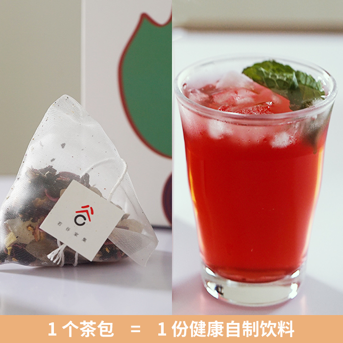 若谷家集 | 免煮酸梅汤冷泡茶茶包原材料自制冲饮老北京干桂花 - 图0