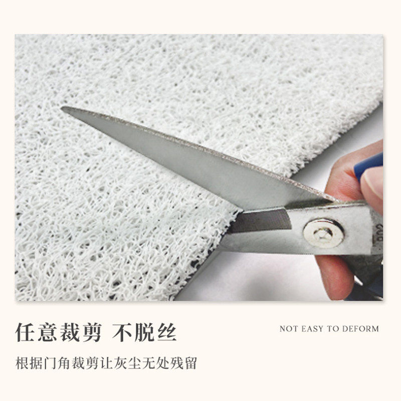 Dopamine wire loop home floor mats can be cut with non-slip feet