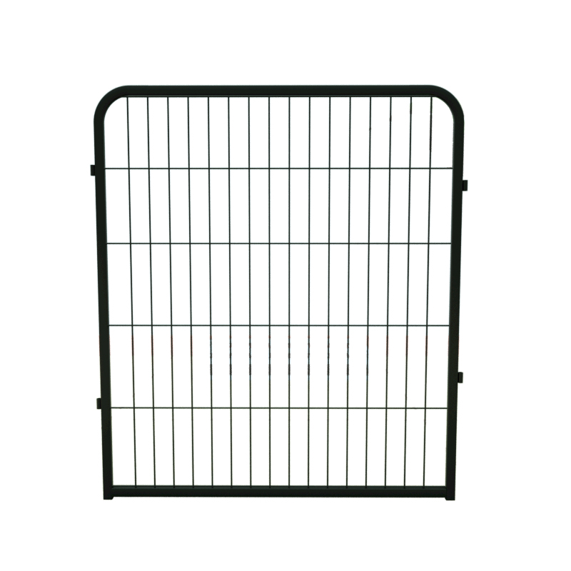 狗围栏围栏栅栏单片室内带门自由拼接插杆不宠物狗狗狗笼子门口 - 图2