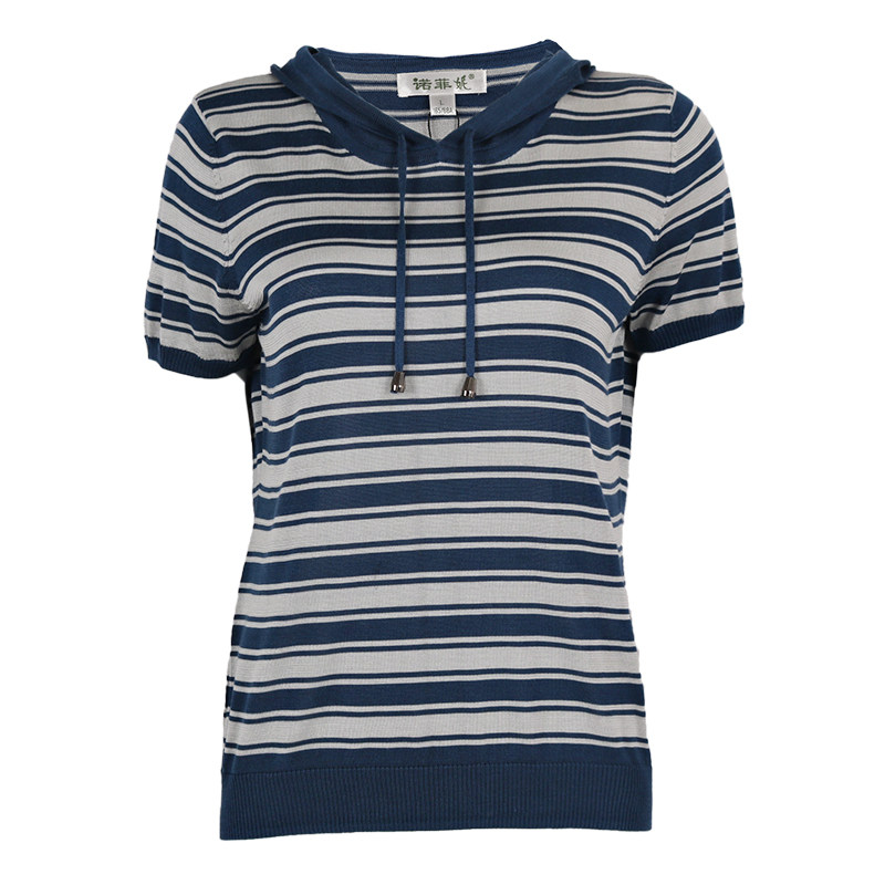 中老年妈妈女装2023夏装新款女t恤 诺菲妮女装T恤