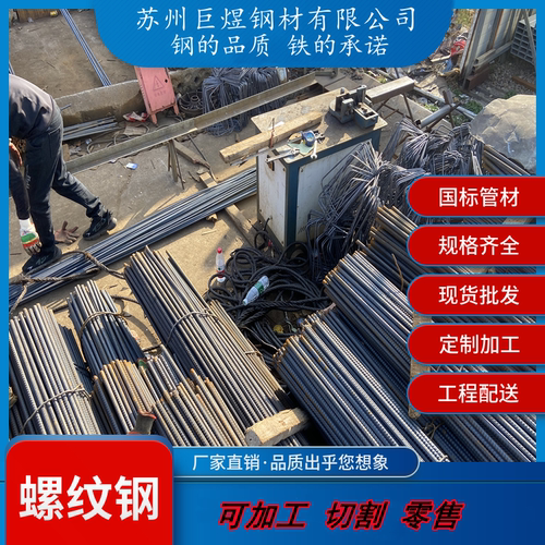 江苏直销螺纹钢 钢筋条 8号10号12号14号16号18号20号22号25号 - 图1
