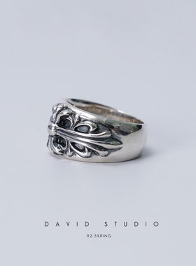 davidstudio925纯银权志龙戒指