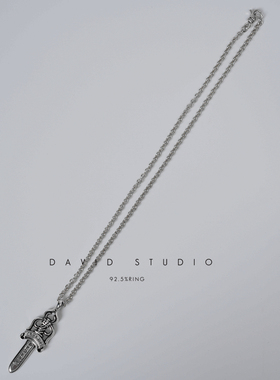 925925纯银吊坠项链项链