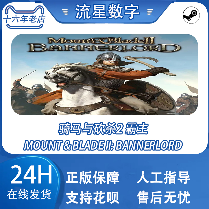 Steam正版 国区Key骑马与砍杀2霸主2Mount  Blade II: Bannerlord - 图0
