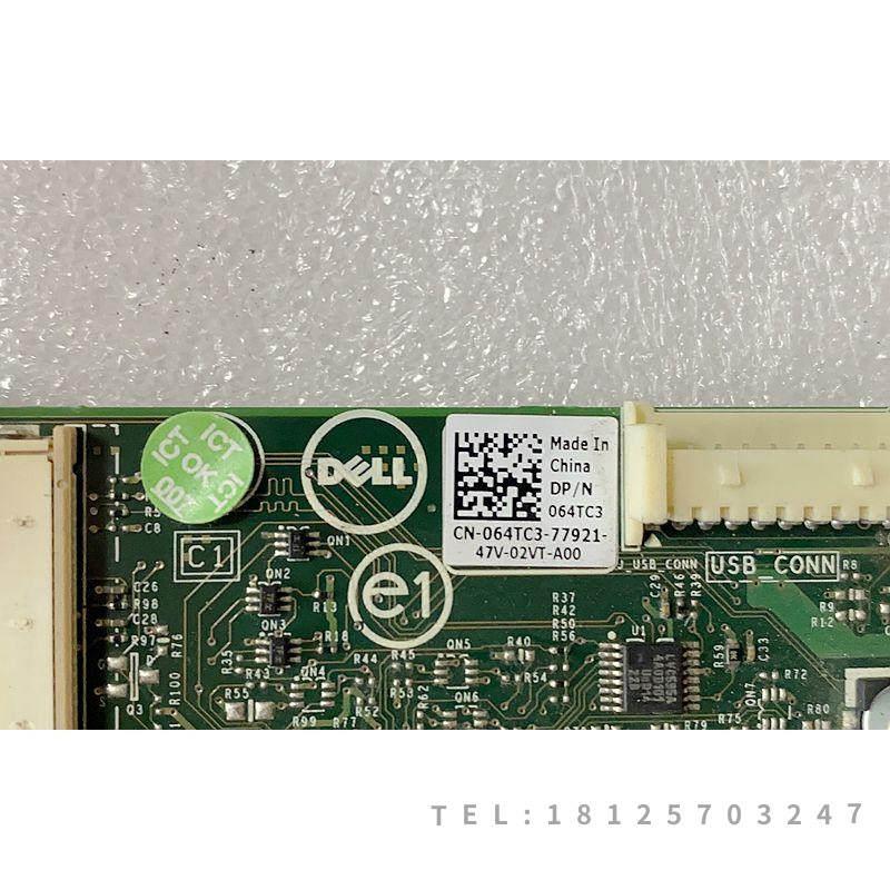 DELL R420 R520 R320 前控制面板 开关板 USB VGA 小板 064TC3 - 图0