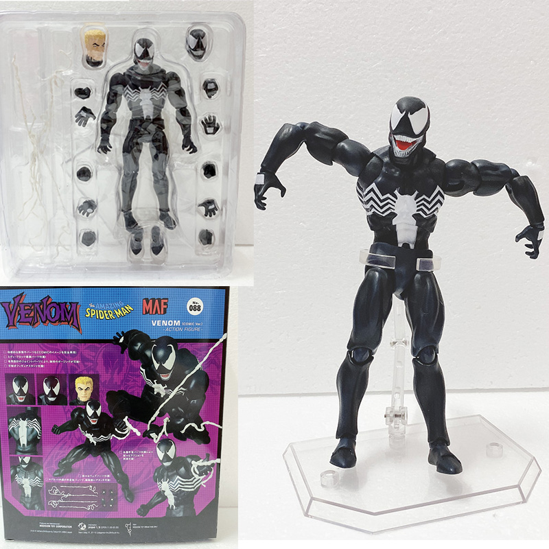 Mafex Marvel Deadpool Joker Spider Man Cyborg Flash Venom Br - 图1