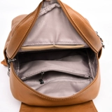 Рюкзак, универсальная кожаная сумка через плечо для отдыха для путешествий для матери, из натуральной кожи, коллекция 2023, в корейском стиле, анти-кража