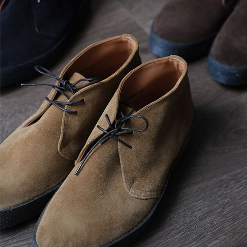 007邦德同款 英制Sanders Chukka翻毛皮鞋沙漠靴鞋麂皮皮靴6480靴 - 图2