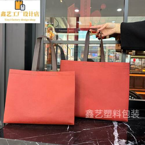 环保无纺布服装店手提袋礼品袋男女童装购物袋鞋店袋子礼品袋订制 - 图3