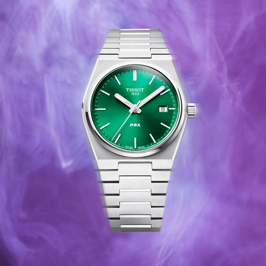 Tissot Tissot PRX super player Gong Jun's same color plate 40MM quartz watch