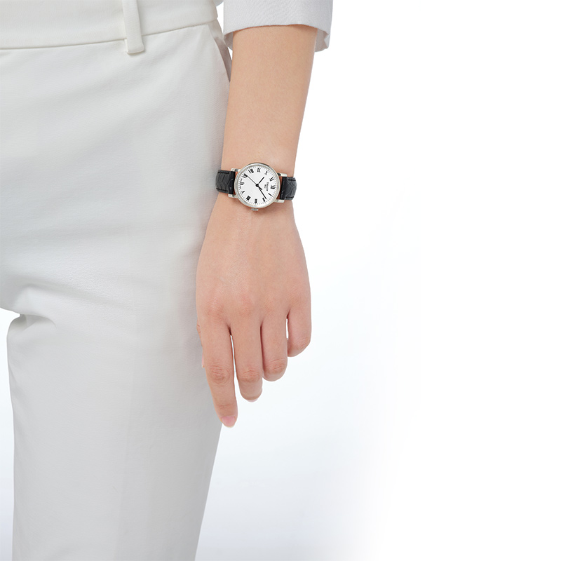 【新年礼物】Tissot天梭瑞士官方魅时简约石英皮带手表女表