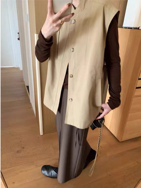 大码女装微胖妹妹mm气质西装风衣马甲秋宽松显瘦叠穿休闲上衣外套,淘宝优惠券,粉丝福利购,淘宝优惠卷