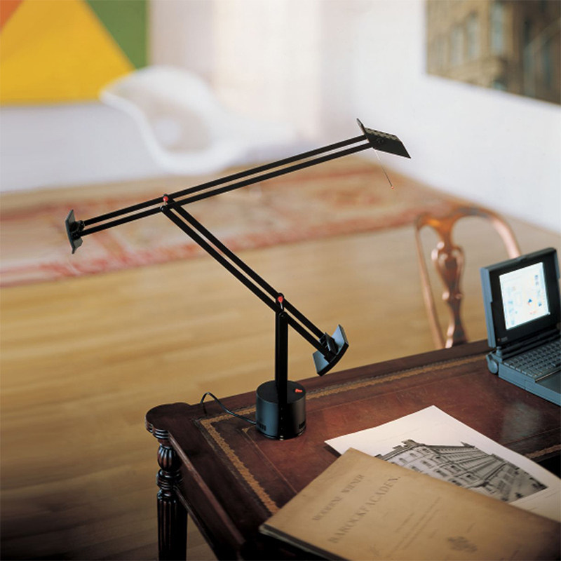 意大利进口台灯artemide tizio可调光书房极简轻奢装饰灯具