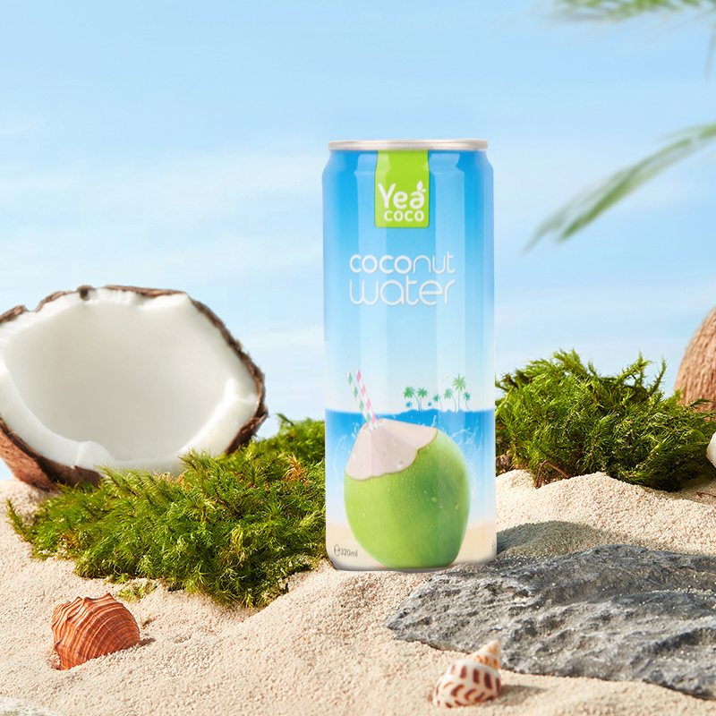 YeaCoco椰裹椰子水320mL*24罐整箱夏季饮料多省包邮