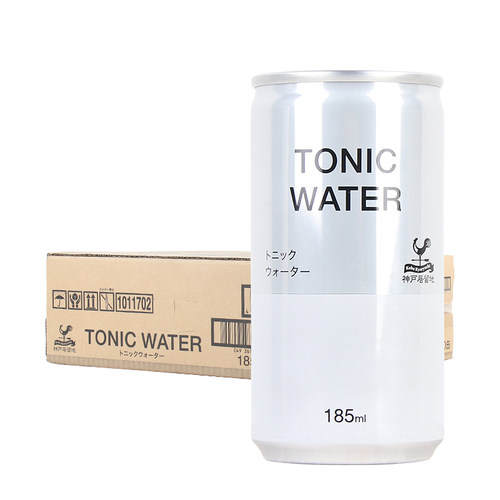 神户居留地汤力水185ml/罐气泡水 日本原装进口 正宗酒吧调饮整箱 - 图0