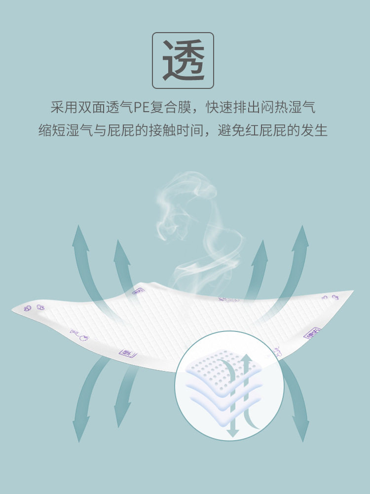 33*45cm婴儿隔尿垫巾 德佑无纺布防水透气8片隔尿垫旅行装尿布垫,淘宝优惠券,粉丝福利购,淘宝优惠卷