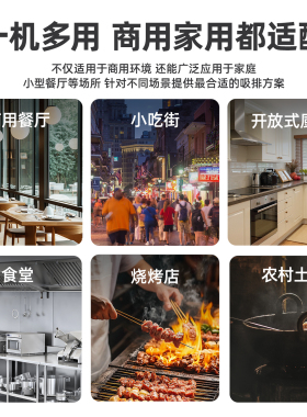 【免费安装】商用油烟净化一体机