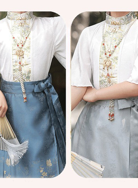 儿童马面裙配饰璎珞款