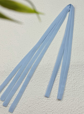 百搭雪纺1CM发绳细长汉服发带古风多束发飘带腕带绑手带少女配饰