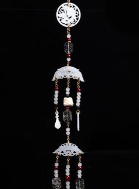 《夜澜》仿古宿命感战国袍配饰