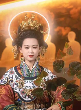 良造坊 超轻汉服光相大光圈发光盘观音cos佛像背光敦煌飞天光圈