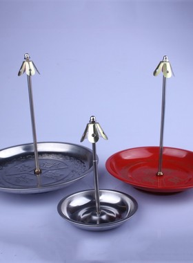 室内可伸缩不锈钢香座香托香薰炉盘香线香插香炉香插熏香檀香家用