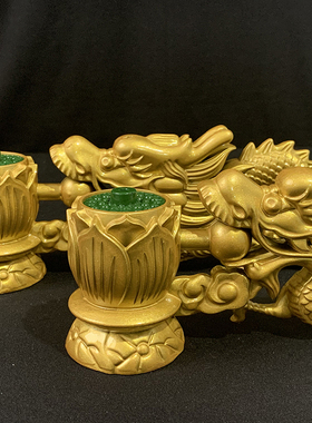 手炉龙头树脂佛堂寺院水陆法会