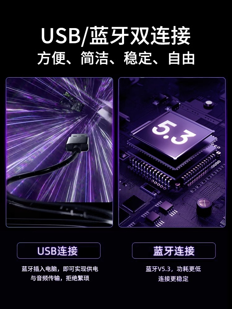 适用switch/ps4pro/ps5外接音箱单USB接口台式电脑NS小音响笔记本 - 图2