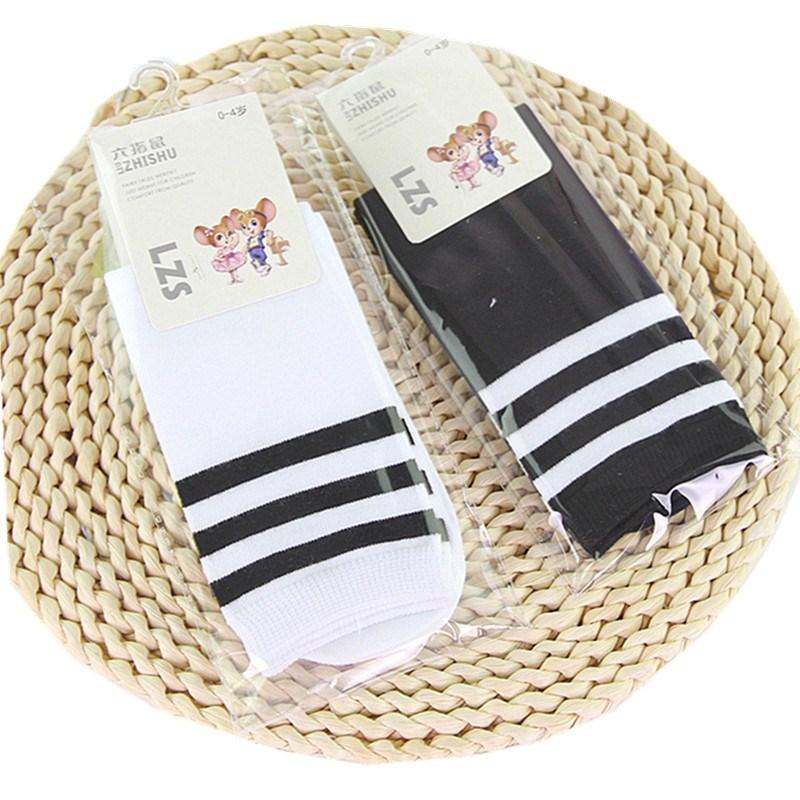 六指鼠儿童袜子春秋长筒过膝袜男童女童中高筒运动足球袜夏季纯棉 - 图3