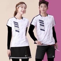 2024 Autumn Winter Badminton Suit Suit for men and women The long sleeve tennis table tennis jersey speed dry sportswear customised