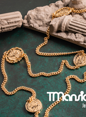 t公馆原创设计轻奢18k金币真金