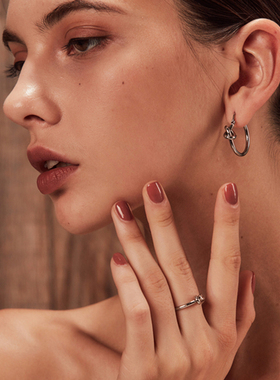 ins欧美风紧箍咒情侣戒指定制