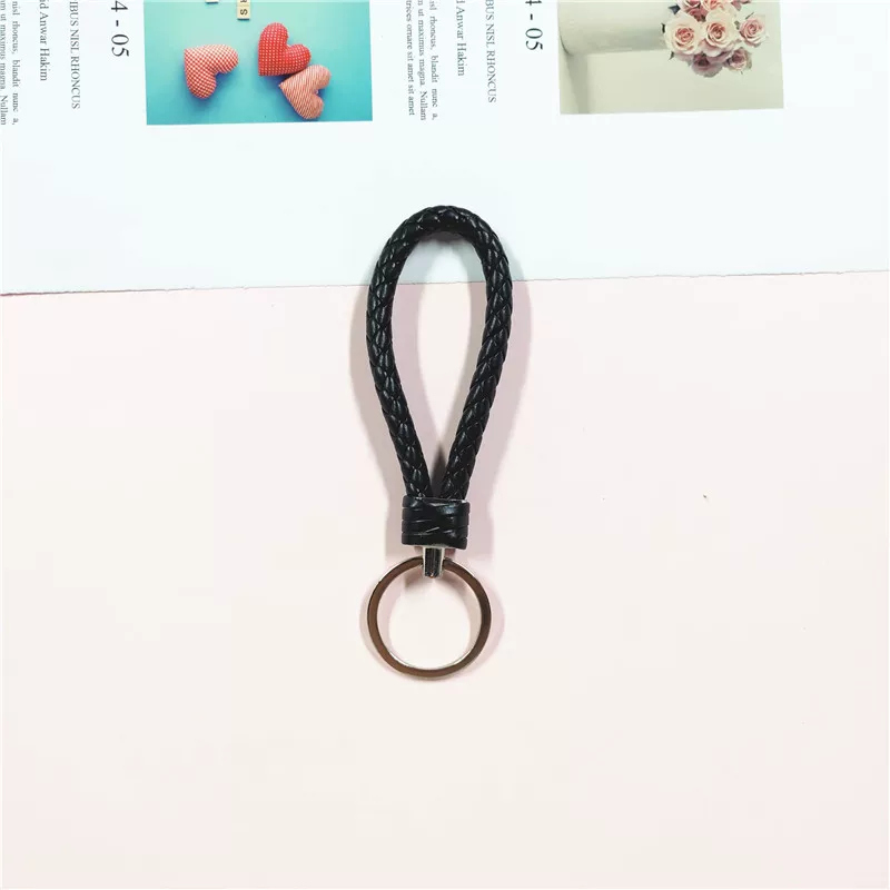 Men's creative woven keychain for keys