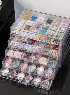 桌面展示盒饰品收纳多格摆放展示