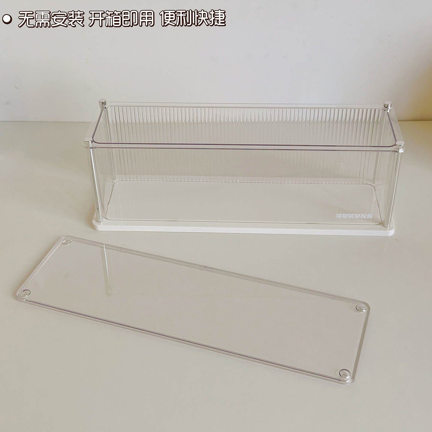 拉布布展示盒透明labubu盲盒收纳展示架适用于泡泡玛特手办展示柜 - 图3