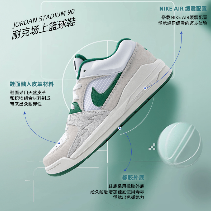 Nike耐克正品AJ飞人板鞋男鞋2023新款运动鞋JORDAN休闲鞋DX4397 - 图2