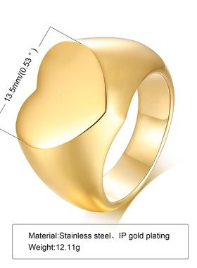 戒指钛钢老鹰贝壳珍珠圆球首饰品